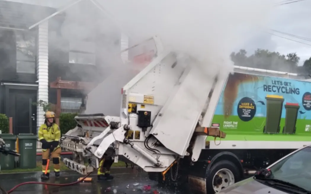 Rubbish truck fires linked to Lithium-ion batteries